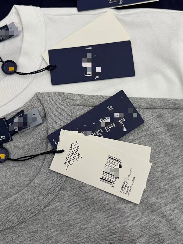 ##Classic Fit Bear Embroidered T-Shirt T Y 9