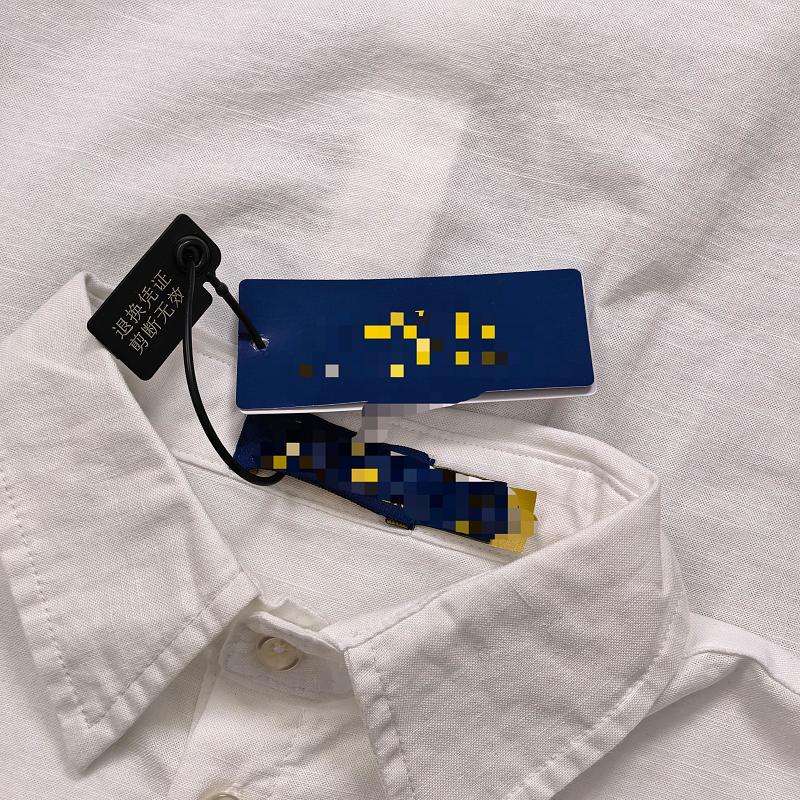 .5## Women's Cotton And Linen Short-sleeved Shirt 517251E 4