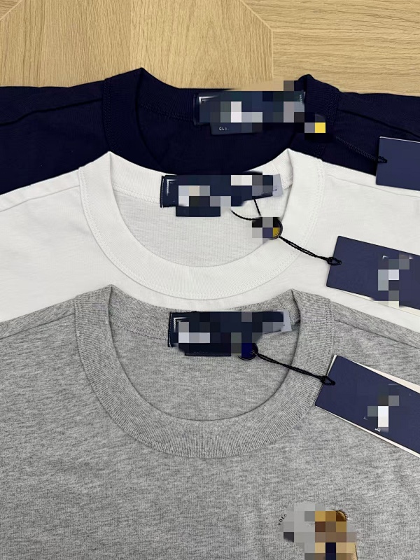 ##Classic Fit Bear Embroidered T-Shirt T Y 7