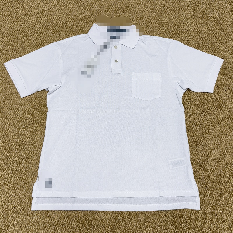 ##Lapel Embroidered Polo Shirt Polo 517000E 5