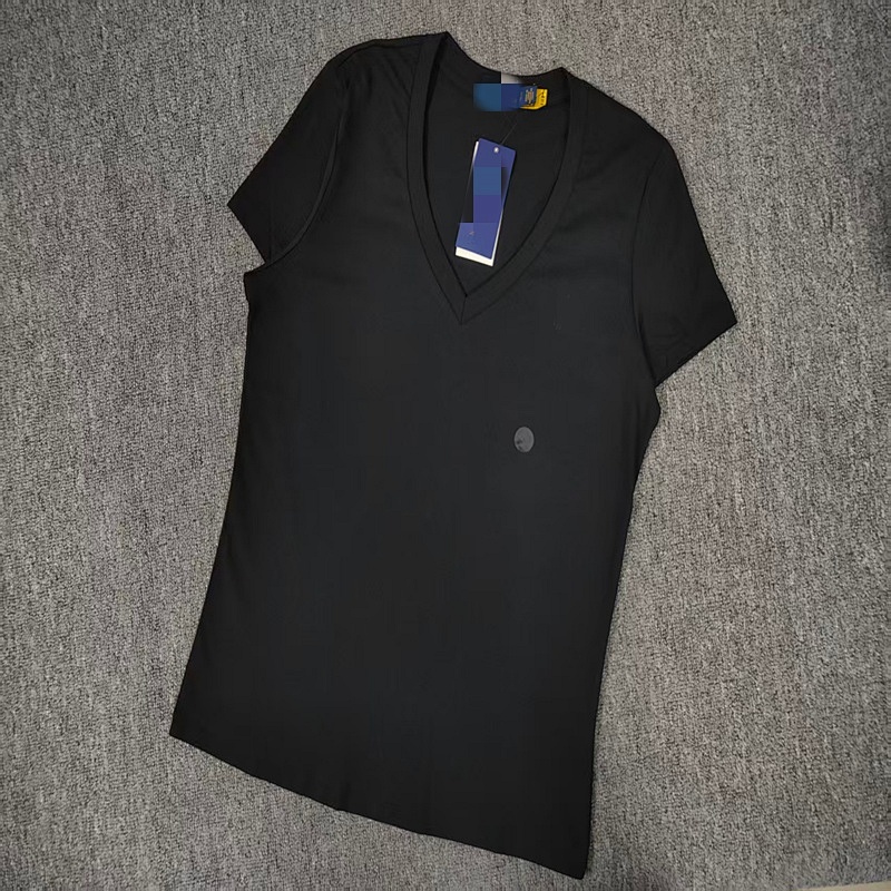 #1:1 Cotton Jersey V-Neck Tee V T A 4