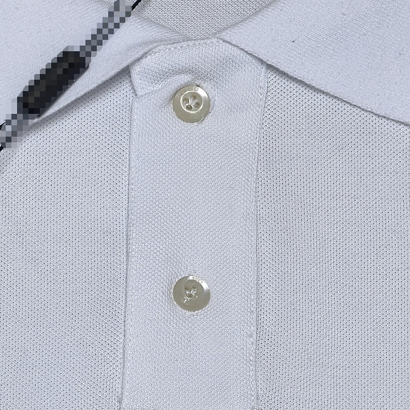 ##Lapel Embroidered Polo Shirt Polo 517000E 3