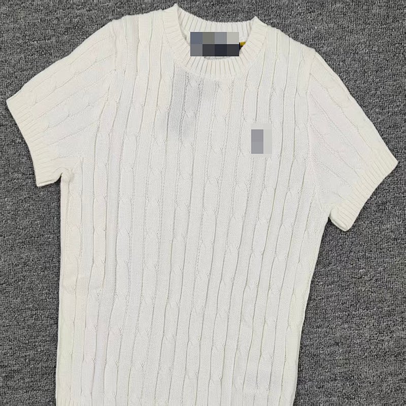 .00##candy Color Round Neck Pure Cotton Short Sleeves Sweater C 12