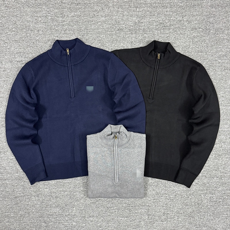 ##Zip Knit Sweater E 2