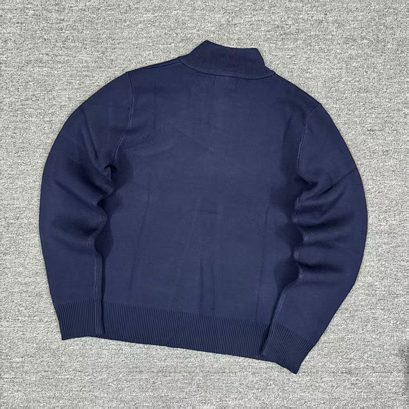 ##Zip Knit Sweater E 6