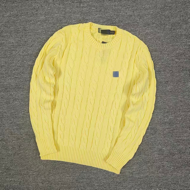 .00##rl 100% Pure Cotton Autumn And Winter Round Neck Long Sleeved Sweater C 5