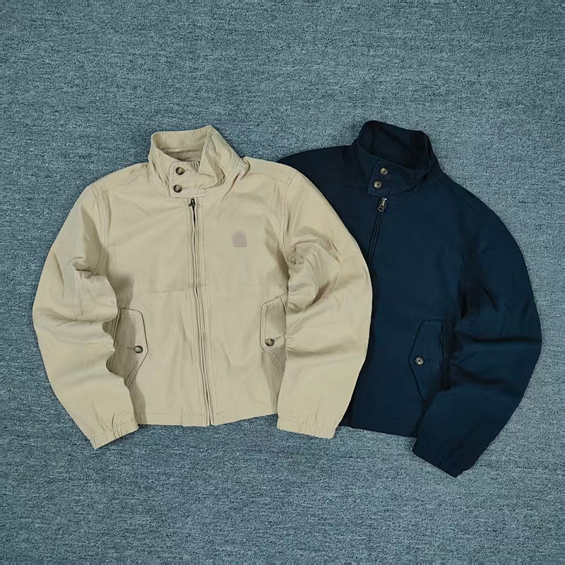 ##Women Cotton Canvas Jacket M 2