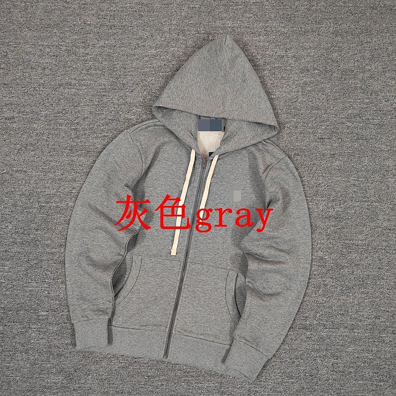 .00## Men's 24 Year Autumn Full Zipper Cotton Hoodie D 5