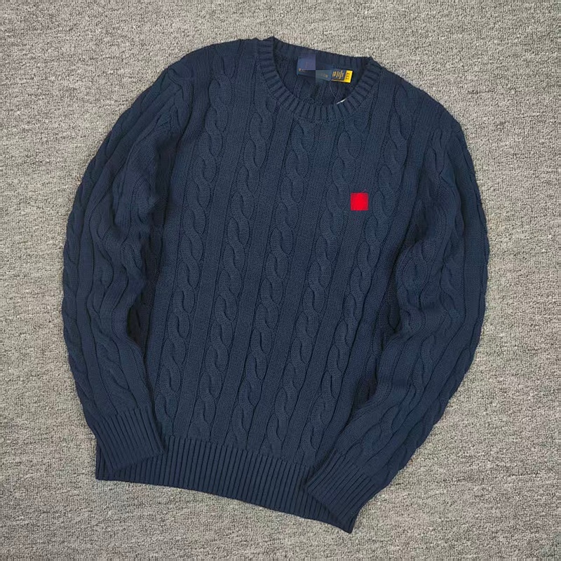 .00##rl 100% Pure Cotton Autumn And Winter Round Neck Long Sleeved Sweater C 9