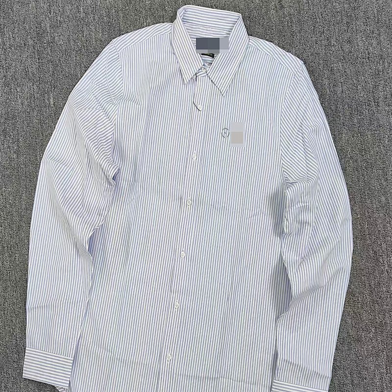 .00###Striped Oxford Shirt For Men And Women Colorful Horse B 6