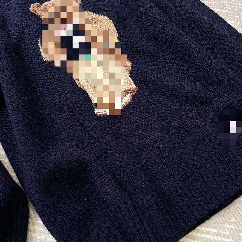 ##Men's Bear Crewneck Sweater P 8