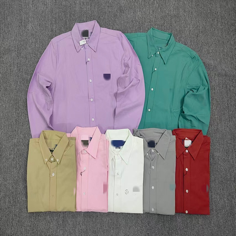 .00#oxford Shirt For Men And Women B 2