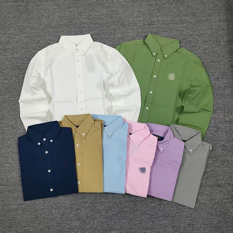 $23.66 Female Version 100%cotton Oxford Shirt C