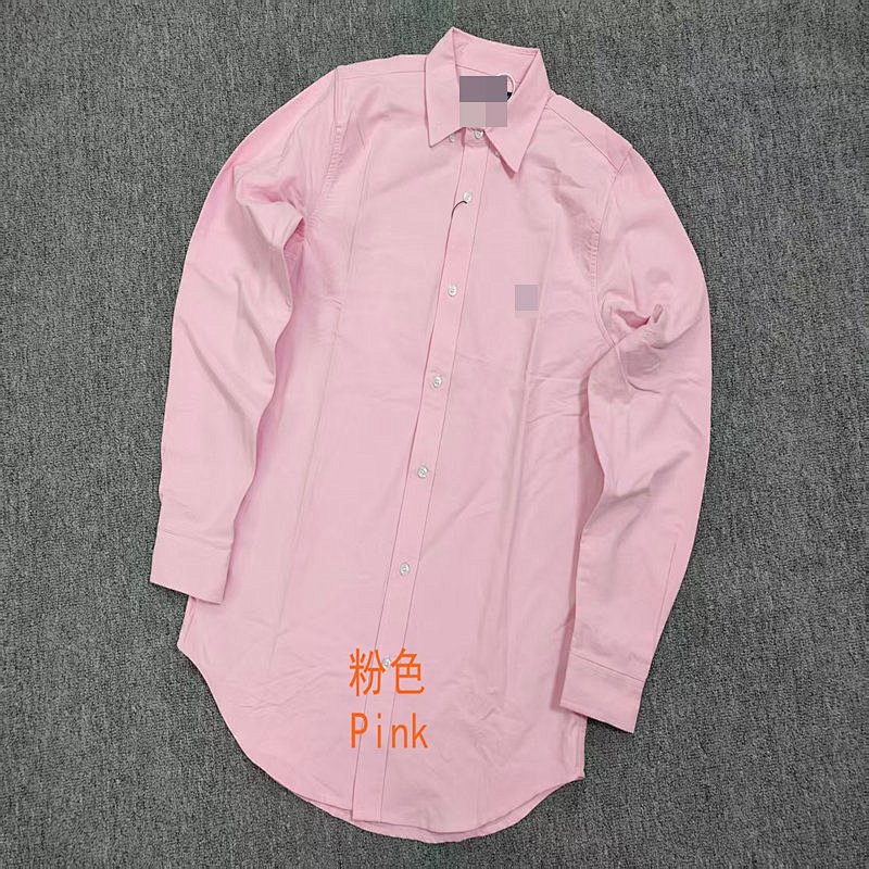 .00#oxford Shirt For Men And Women B 7