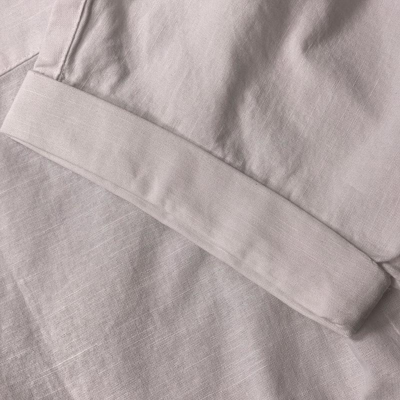 .5## Women's Cotton And Linen Short-sleeved Shirt 517251E 7