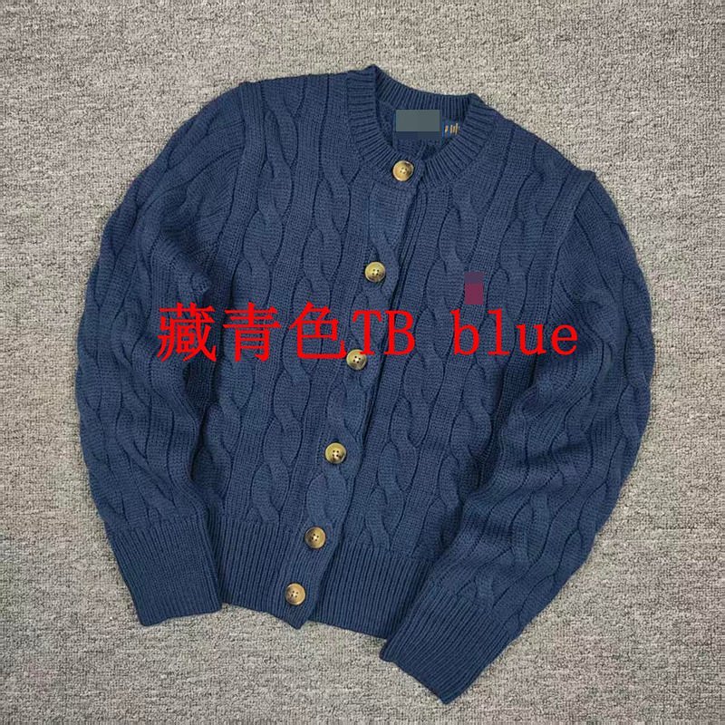 .00#rl Wool Twist Style Cardigan For Women 90%wool+10%cashmere C 4