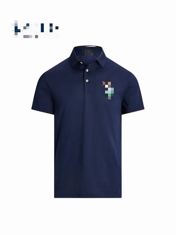 ##rlx Tailored Fit Golfing Bear Pique Polo Shirt Rlx Polo Y 5