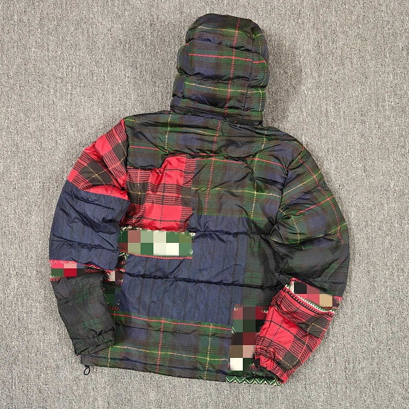 ## Christmas Color-Block Down Jacket E 3
