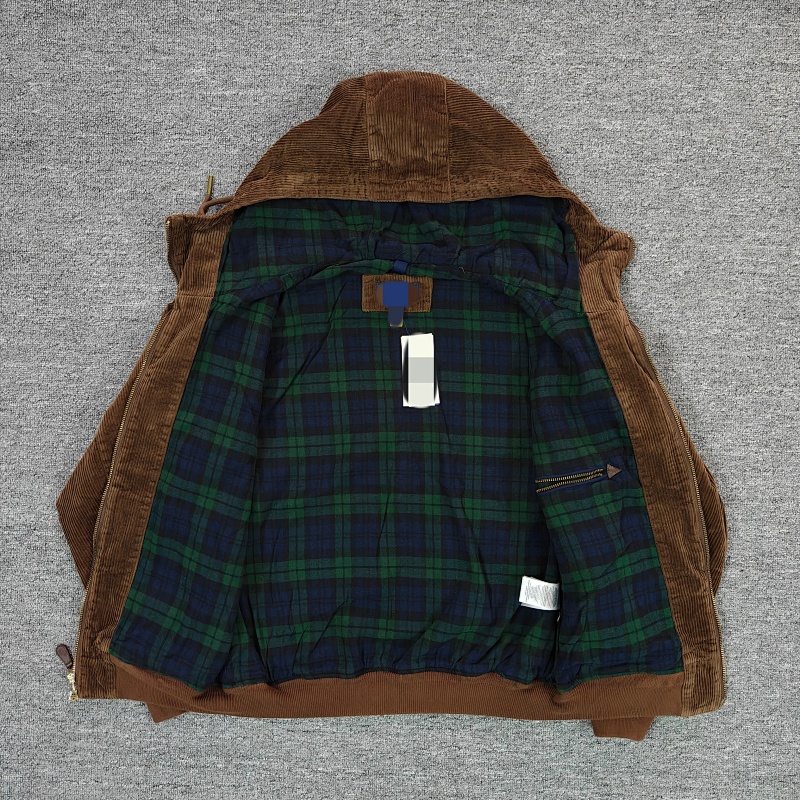 ##The Wynton Corduroy Hooded Jacket M 6