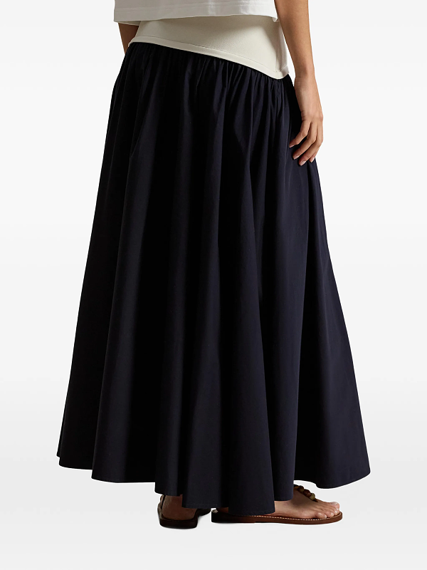 ##Women's Shirred A-Line Skirt A P 2