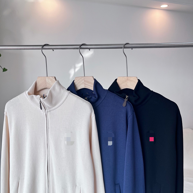 ##Stand-collar Zip-up Cardigan 2501 Tt 10