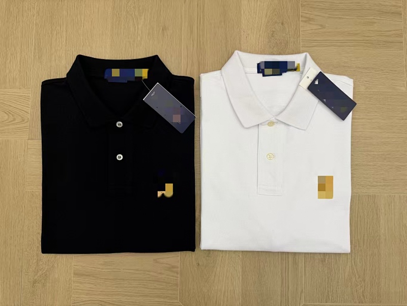 ##Custom Slim Fit Horseshoe Cotton Polo Shirt Polo Y 7