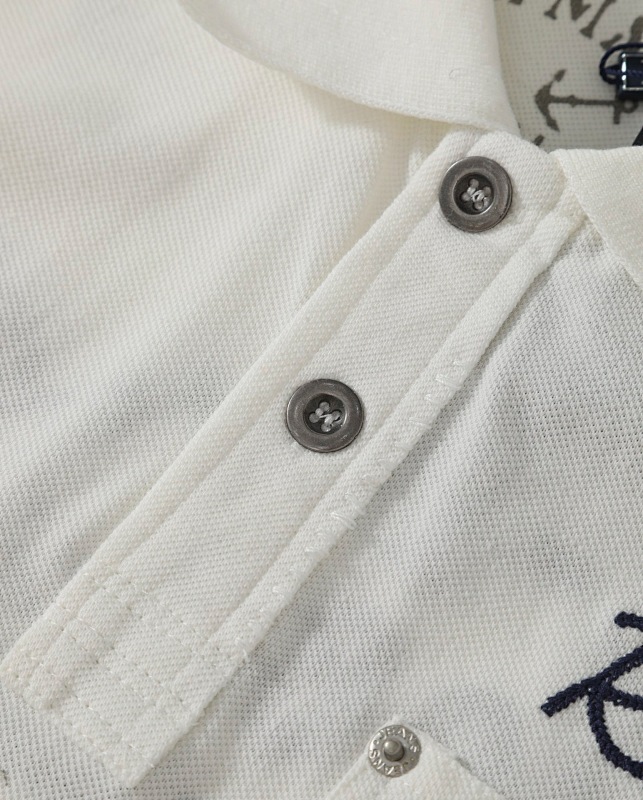 ## Mesh Graphic Polo Shirt Polo E 5