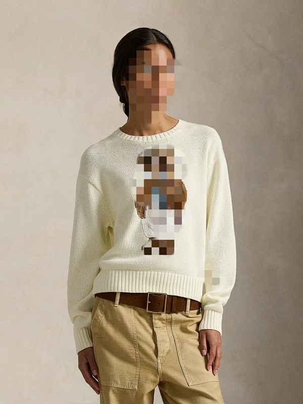 ##Cotton-Blend Crewneck Sweater 808 P 3