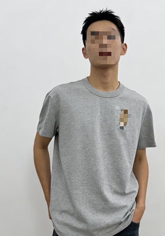 ##Classic Fit Bear Embroidered T-Shirt T Y 2