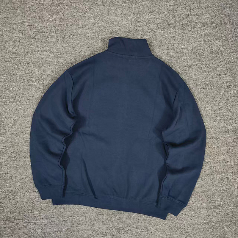 .00## Knitted Zip-up Cardigan Sweatshirt E 6