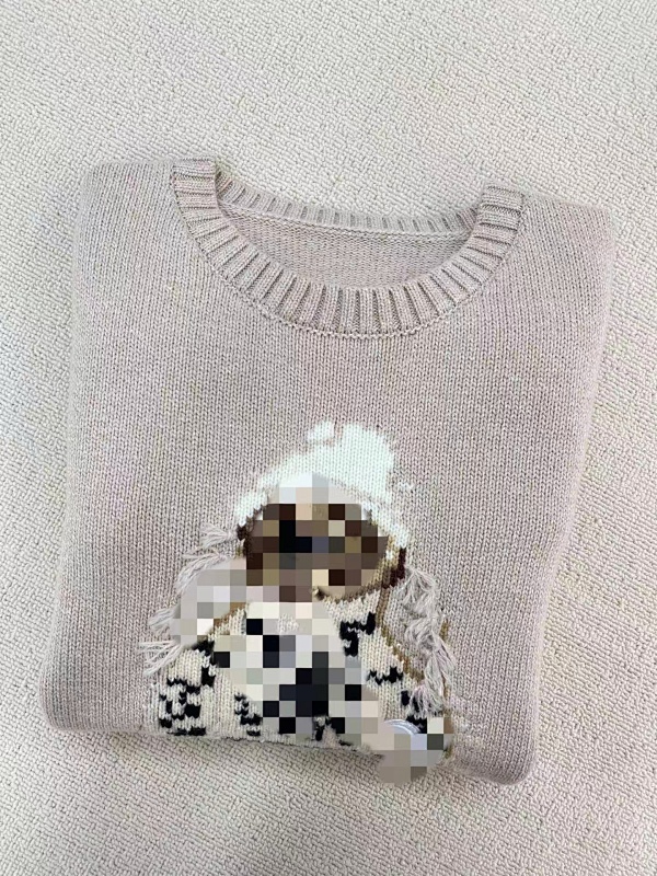 ##women Bear Sweater 808 P 3