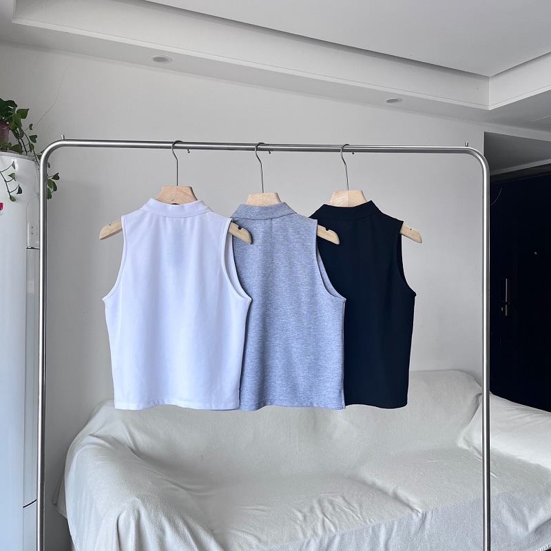 16usd Promotional Sale ##Women's Sleeveless Polo Shirt Polo 2510N 10