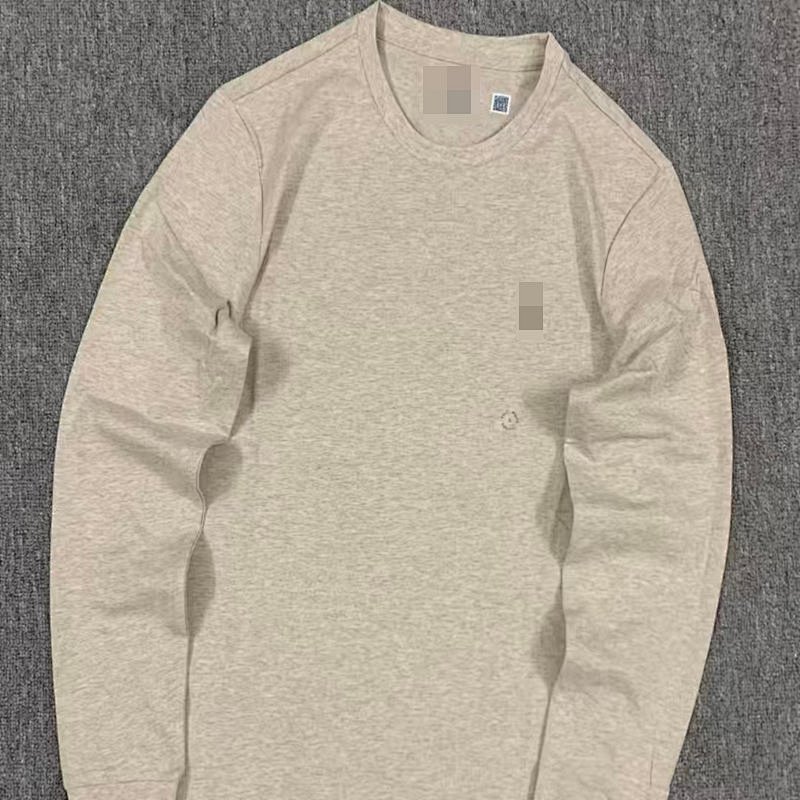 .00#4-color Classic Long-sleeved Cotton T-shirt For Men And Women T A 9
