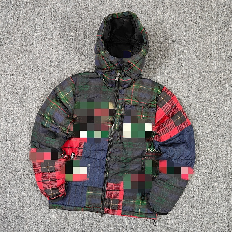 ## Christmas Color-Block Down Jacket E 2