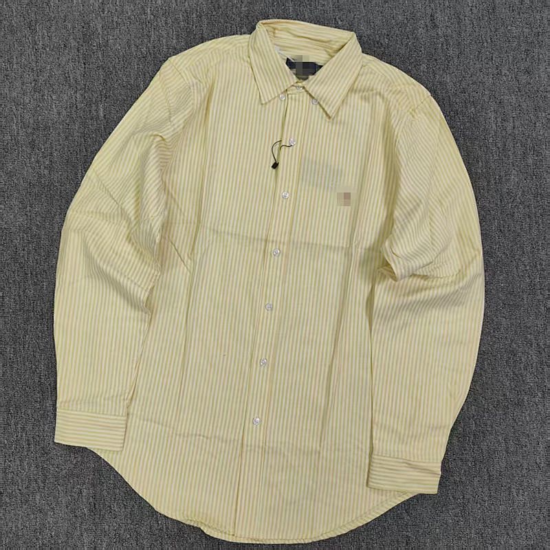 .00###Striped Oxford Shirt For Men And Women Colorful Horse B 11