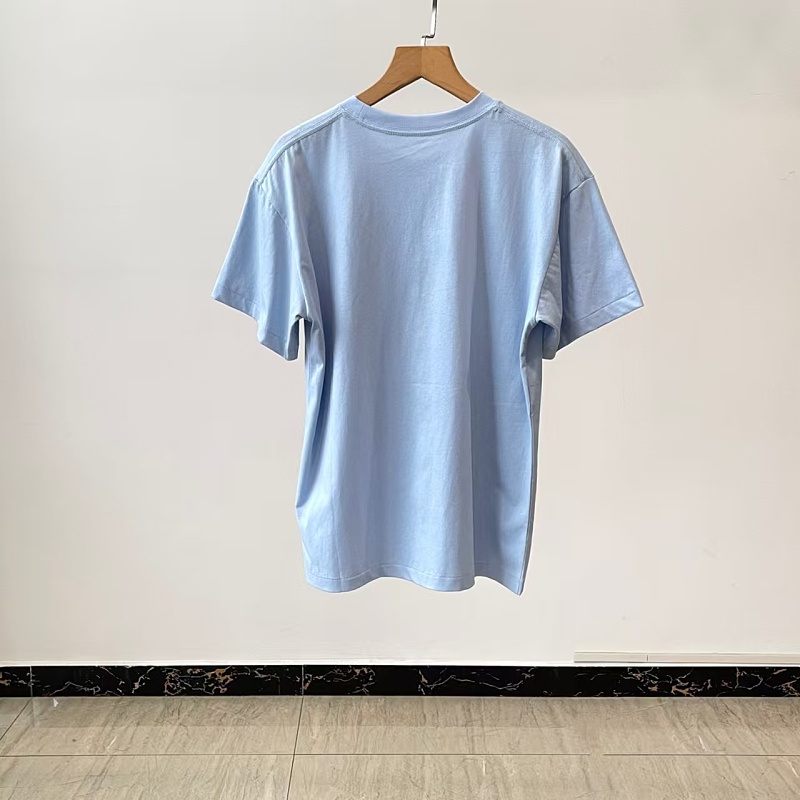 ##Sky Blue Bear Graphic Tee 0808 T P 7