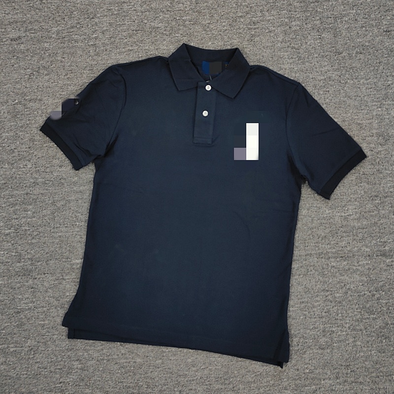 # Basic Big Pony Embroidered Polo Shirt Polo R32 H 6