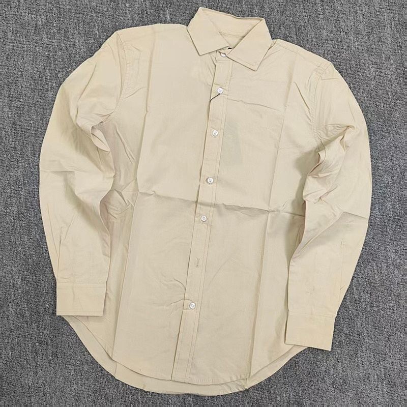 .00##4-color Poplin Cotton Shirt For Women B 7