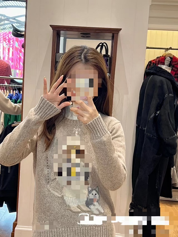 ##women Bear Sweater 808 P 11