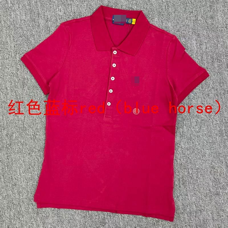 .00#rl 8 Color Five Button Stytle Women's Polo Shirt Polo B 6
