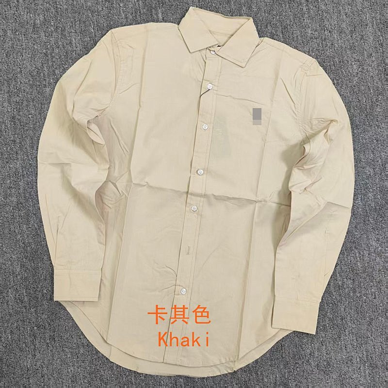.00##4-color Poplin Cotton Shirt For Women B 4