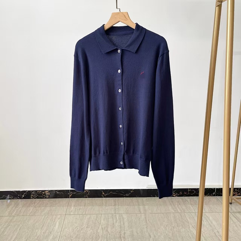 ## Women's Collar Cotton Cardigan 16 P 10