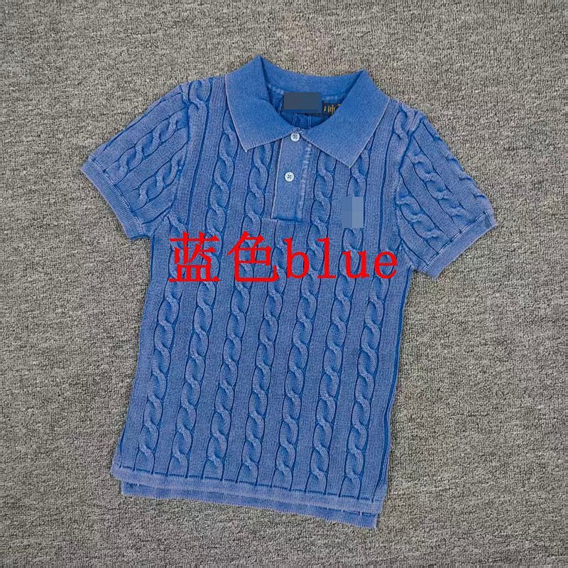 .00##lapel Hemp Flower Water-milled Distressed Short-sleeved Slim-fitting C 3