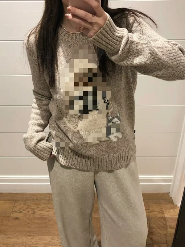 ##women Bear Sweater 808 P 8