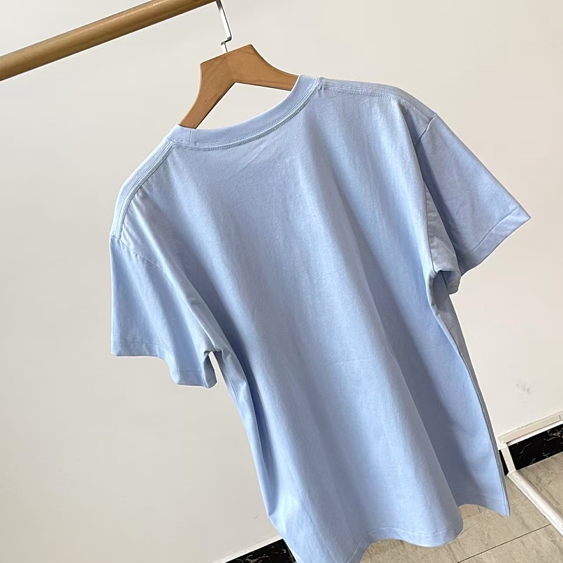 ##Sky Blue Bear Graphic Tee 0808 T P 12
