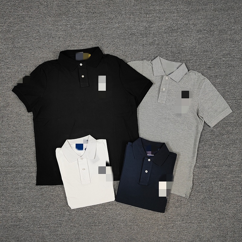 # Basic Big Pony Embroidered Polo Shirt Polo R32 H 2