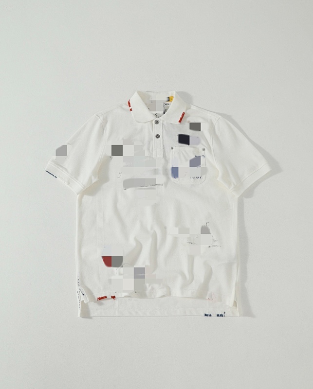 ## Mesh Graphic Polo Shirt Polo E 2