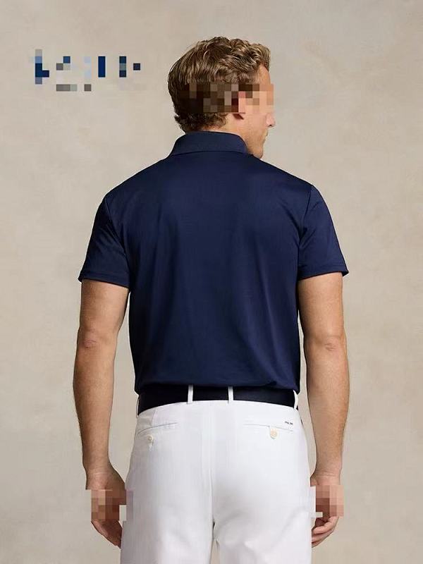 ##rlx Tailored Fit Golfing Bear Pique Polo Shirt Rlx Polo Y 4