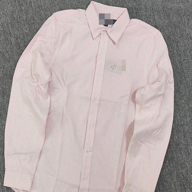 .00###Striped Oxford Shirt For Men And Women Colorful Horse B 8