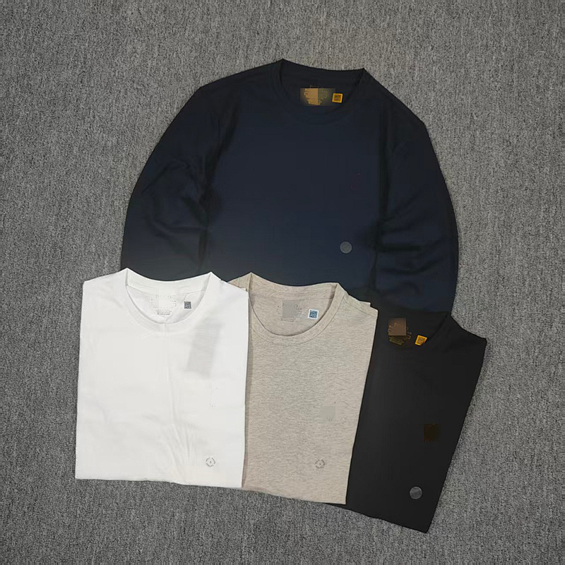 .00#4-color Classic Long-sleeved Cotton T-shirt For Men And Women T A 2